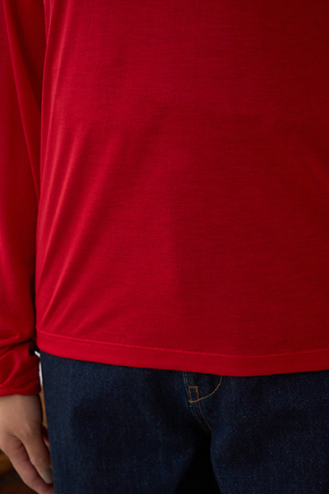 シアーロングスリーブTシャツ 詳細画像