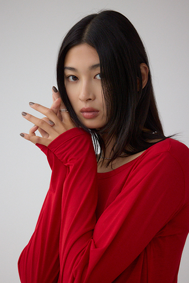 シアーロングスリーブTシャツ 詳細画像