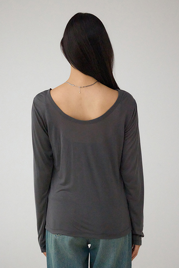 シアーロングスリーブTシャツ 詳細画像