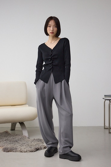 バレルカットパンツ 詳細画像