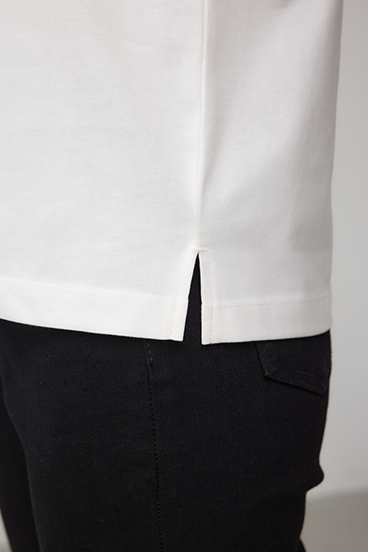 C/T冷感レースロゴTシャツ 詳細画像