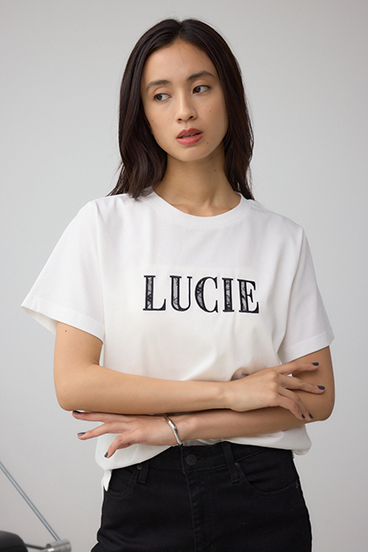 C/T冷感レースロゴTシャツ 詳細画像