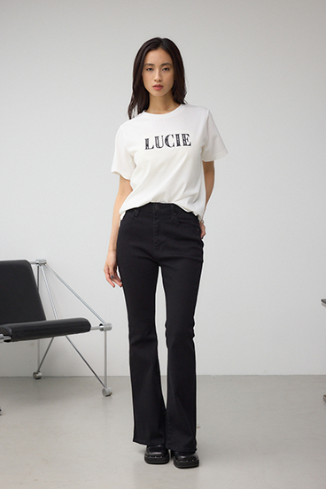 C/T冷感レースロゴTシャツ 詳細画像