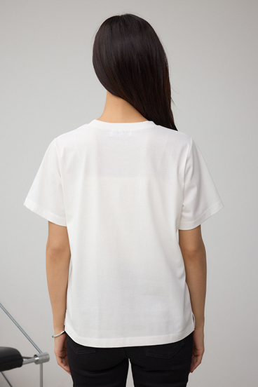 C/T冷感レースロゴTシャツ 詳細画像