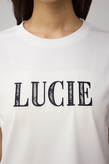 C/T冷感レースロゴTシャツ 詳細画像