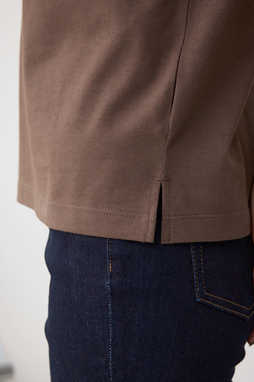 C/T冷感レースロゴTシャツ 詳細画像