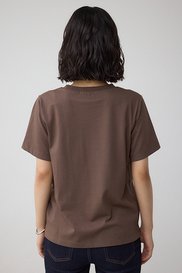 C/T冷感レースロゴTシャツ 詳細画像