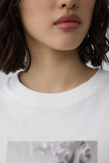 フラワーフォトTシャツ 詳細画像