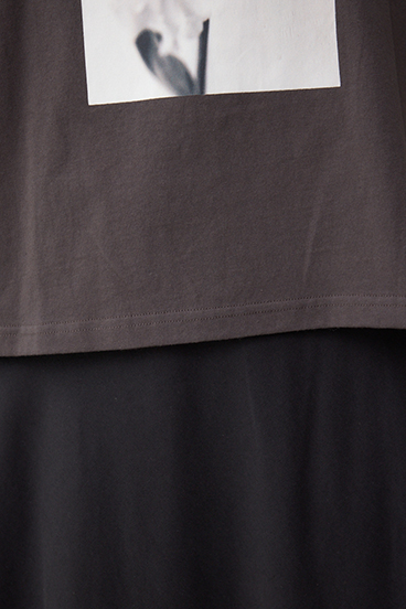 フラワーフォトTシャツ 詳細画像