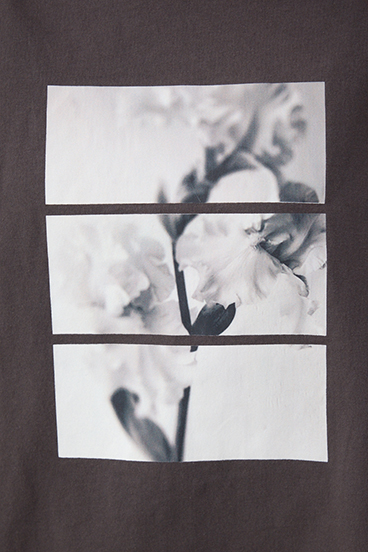 フラワーフォトTシャツ 詳細画像