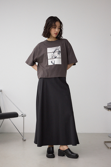 フラワーフォトTシャツ 詳細画像