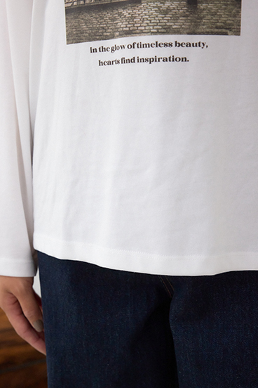 アソートフォトロングスリーブTシャツ 詳細画像
