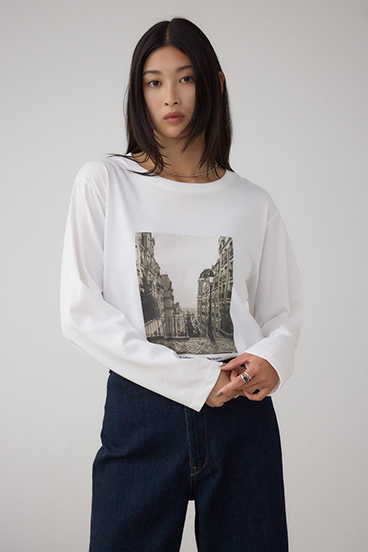 アソートフォトロングスリーブTシャツ 詳細画像