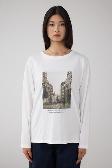 アソートフォトロングスリーブTシャツ 詳細画像