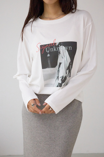 アソートフォトロングスリーブTシャツ