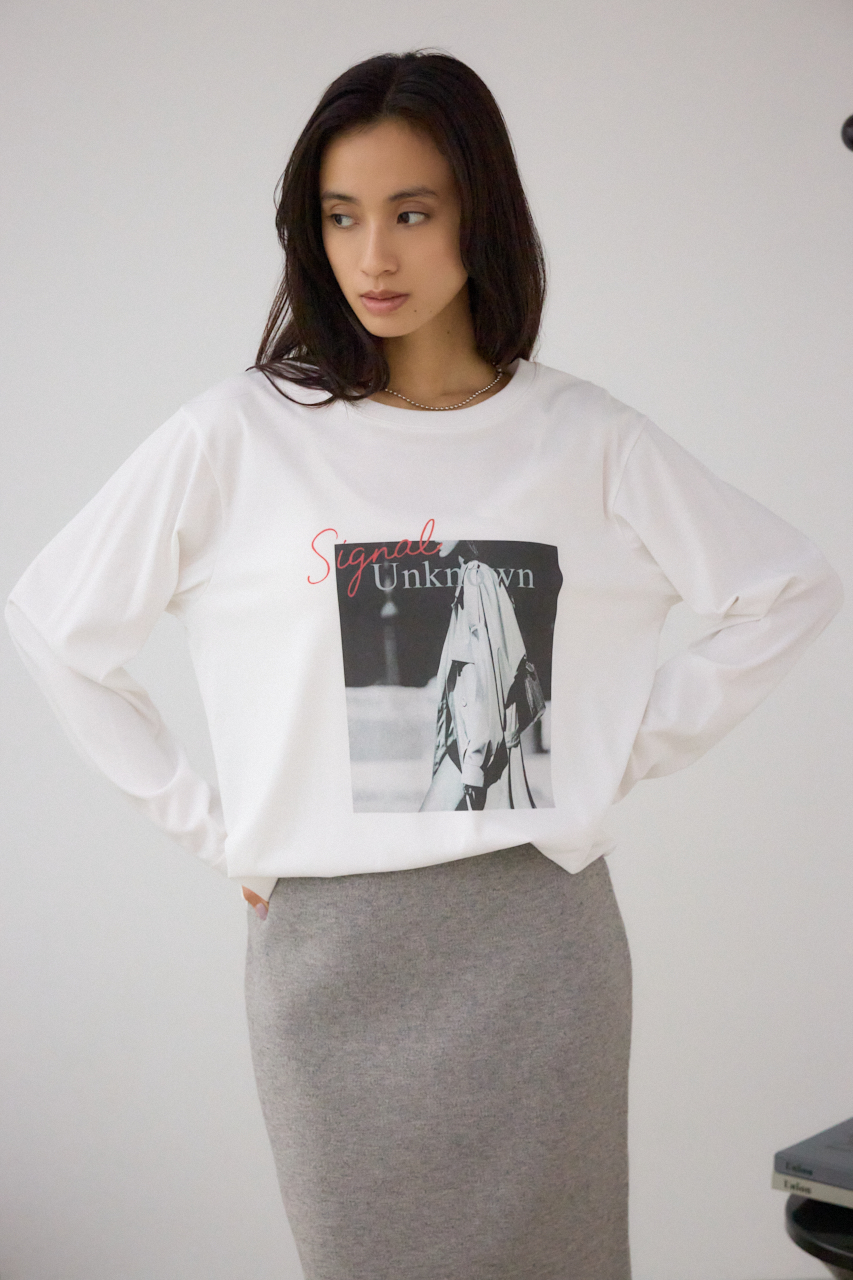 アソートフォトロングスリーブTシャツ｜WOMEN｜250IAA90-3591