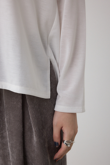 シシュウロゴロングスリーブTシャツ 詳細画像