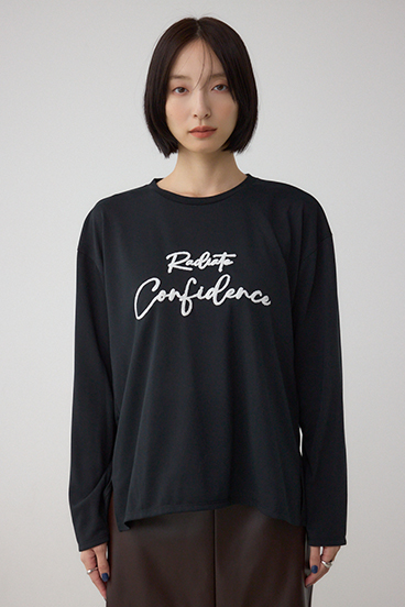 シシュウロゴロングスリーブTシャツ 詳細画像