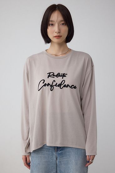 シシュウロゴロングスリーブTシャツ 詳細画像