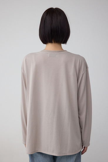 シシュウロゴロングスリーブTシャツ 詳細画像