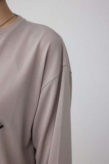 シシュウロゴロングスリーブTシャツ 詳細画像