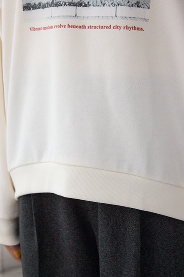 フォトプリントスウェット 詳細画像