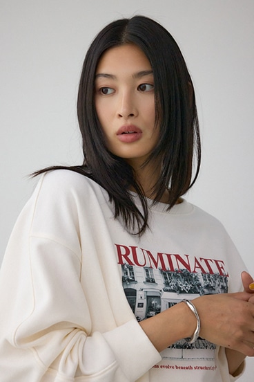 フォトプリントスウェット 詳細画像