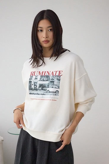 フォトプリントスウェット 詳細画像