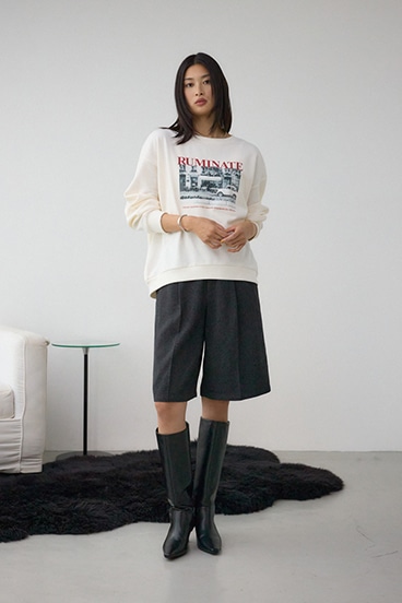 フォトプリントスウェット 詳細画像