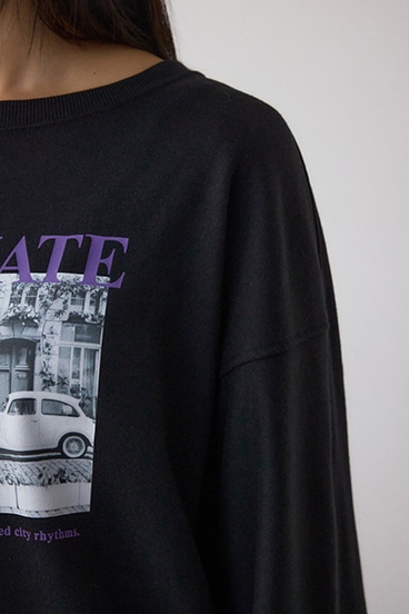 フォトプリントスウェット 詳細画像