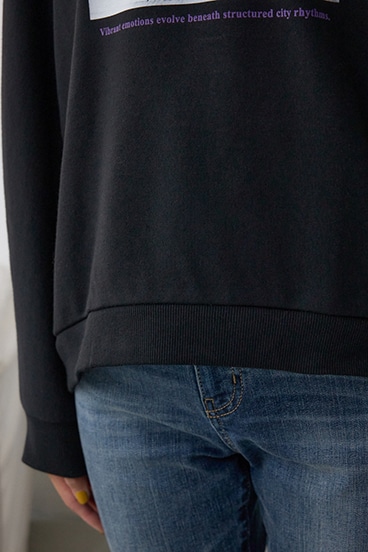 フォトプリントスウェット 詳細画像