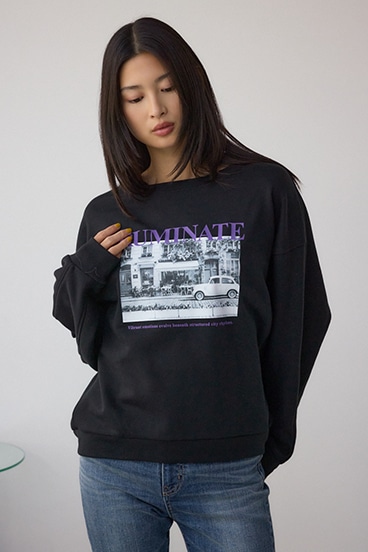 フォトプリントスウェット 詳細画像