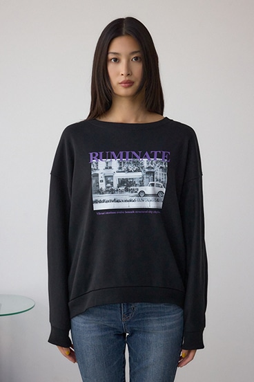 フォトプリントスウェット 詳細画像