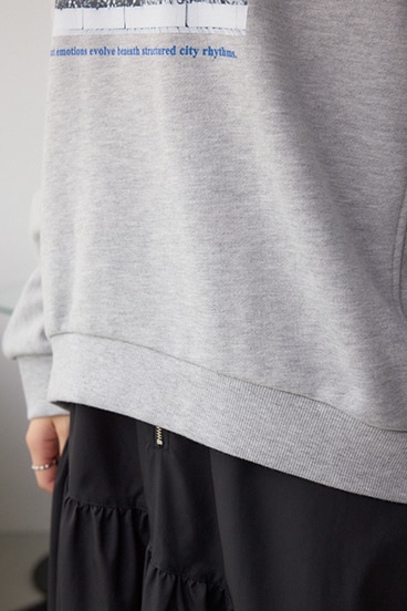 フォトプリントスウェット 詳細画像