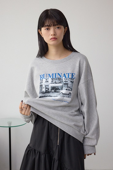 フォトプリントスウェット 詳細画像