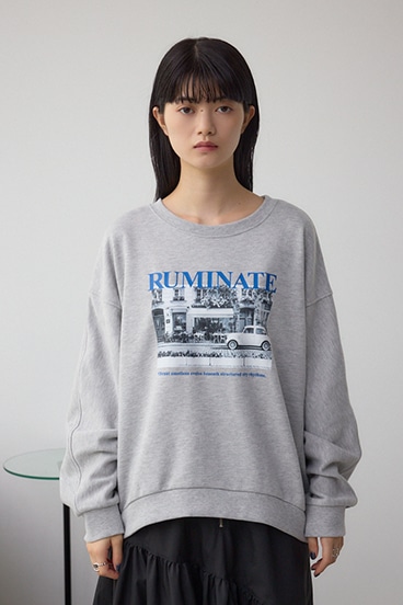 フォトプリントスウェット 詳細画像