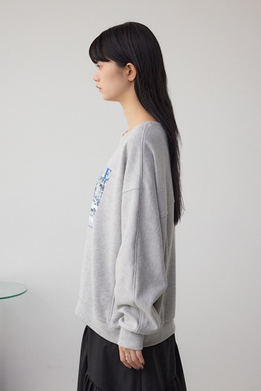 フォトプリントスウェット 詳細画像