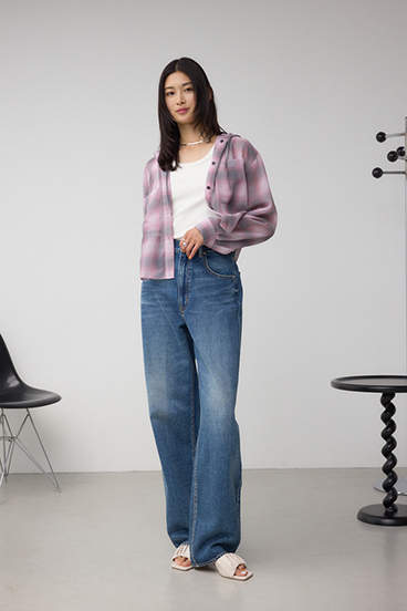 C/T冷感イージーワイドデニム 詳細画像