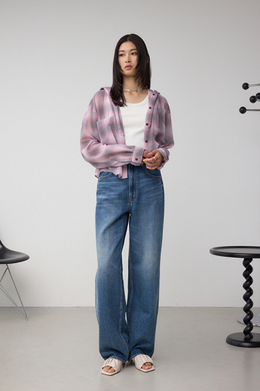 C/T冷感イージーワイドデニム 詳細画像