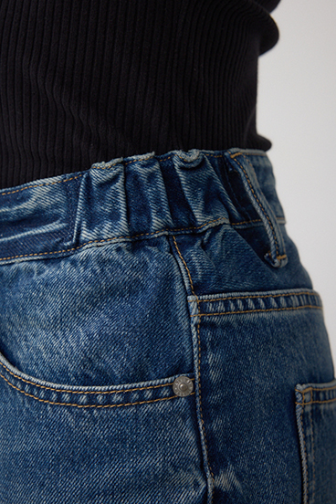 C/T冷感サイドゴムデニムスカート 詳細画像