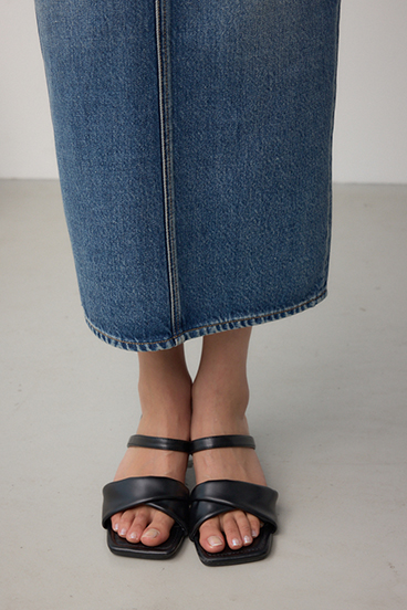 C/T冷感サイドゴムデニムスカート 詳細画像