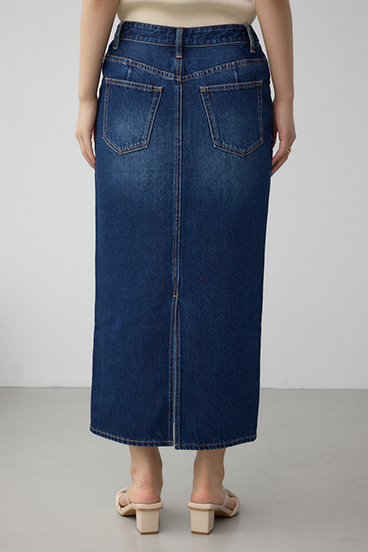 C/T冷感サイドゴムデニムスカート 詳細画像
