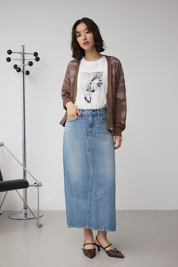AZUL DENIM VENUSストレートスカート 詳細画像