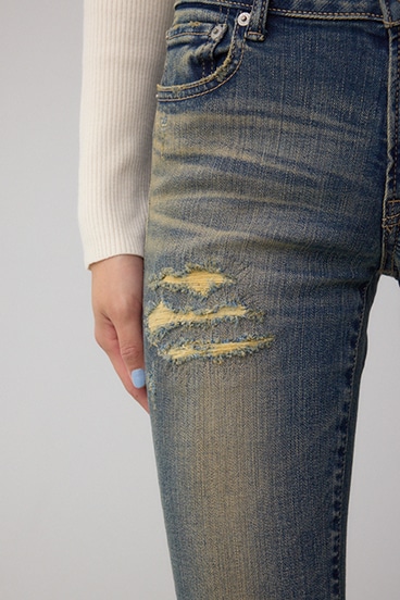 AZUL DENIM リペアスキニーデニム 詳細画像