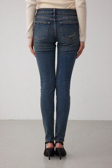 AZUL DENIM リペアスキニーデニム 詳細画像