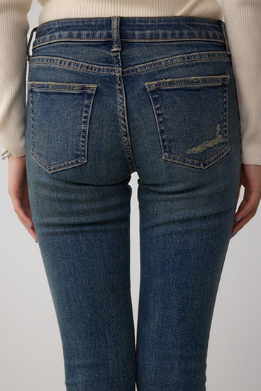 AZUL DENIM リペアスキニーデニム 詳細画像