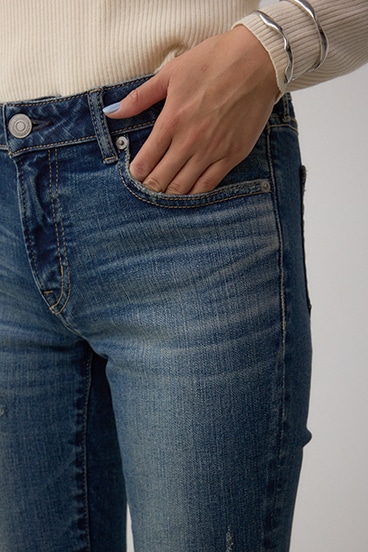 AZUL DENIM リペアスキニーデニム 詳細画像