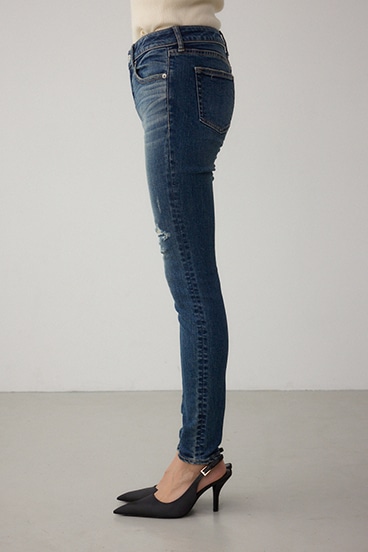 AZUL DENIM リペアスキニーデニム 詳細画像