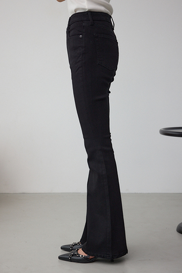 【WEB限定】AZUL DENIM フレアデニムロング丈 詳細画像