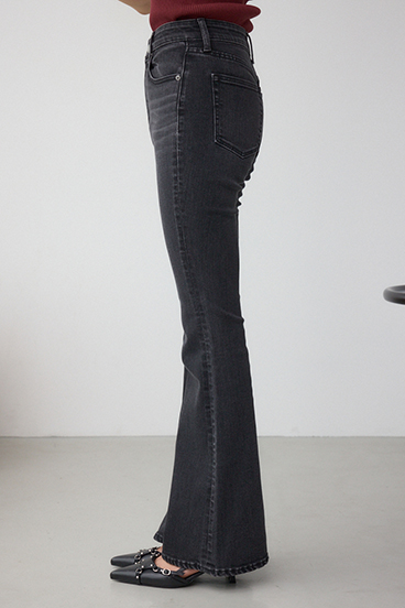【WEB限定】AZUL DENIM フレアデニムロング丈 詳細画像